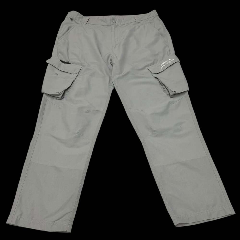 Grundens Breakwater Pants 38S Gray Fishing Cargo Trousers
